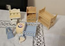 Used, Sylvanian Families furniture bundle Nursery Nightlight Children's Bedroom Desk for sale  Shipping to South Africa