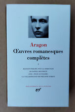 Aragon. oeuvres romanesques d'occasion  France