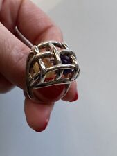 Sterling silver ring usato  Torino