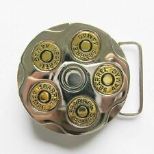 Gun Spinner Bullet Metal Belt Buckle for sale  Greenville