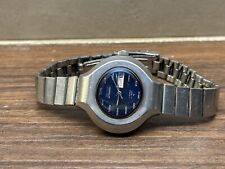 Seiko Hi Beat 2206 - 7010 relógio feminino automático aço inoxidável 30 mm mostrador azul comprar usado  Enviando para Brazil