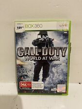 Call of Duty World At War + Manual - Microsoft Xbox 360 PAL comprar usado  Enviando para Brazil