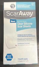 ScarAway Silicone -6 Sheets- Stretch Marks, Burn, C-Section, (A5) for sale  Shipping to South Africa