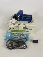 JVC Everio GZ-MS230AU 45X Dynamic Zoom Compact Camcorder-Blue With Case for sale  Shipping to South Africa