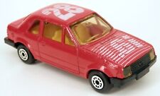 Brinquedo europeu 1980-1986 Ford Escort 3 portas hatchback vermelho cereja MC escala 1/64 comprar usado  Enviando para Brazil
