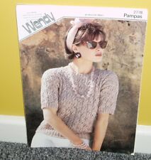 Wendy knitting pattern for sale  COLEFORD