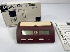 FIDE Digital Chess Clock Timer Vintage DGT 2000 Tested Working for sale  Shipping to South Africa