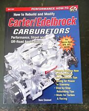 Edelbrock carburettor workshop for sale  BALLYMENA