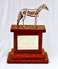Silver horse statue for sale  RICHMOND