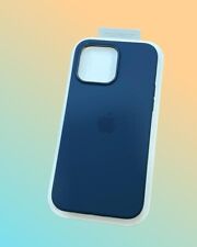 Genuine Magsafe Silicone Case Cover Official Apple iPhone 13 Pro Max Abyss Blue for sale  Shipping to South Africa