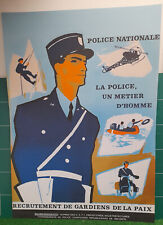 Police nationale affiche d'occasion  Saint-Georges-de-Didonne
