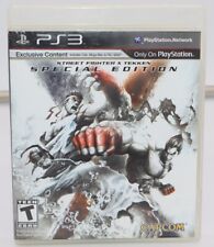 Street Fighter X Tekken Edición Especial (PlayStation 3, 2012) PS3 Completo en caja segunda mano  Embacar hacia Argentina