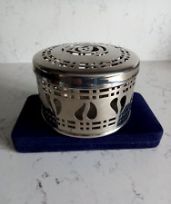 silver pot pourri bowls for sale  THORNTON-CLEVELEYS