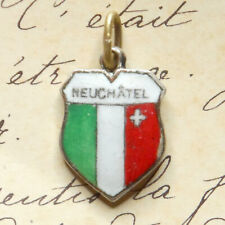 Swiss enamel medal. d'occasion  Troyes