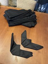 Black table napkins for sale  BRIDGEND