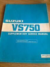 Suzuki 750 supplementary for sale  LEICESTER