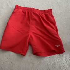 Red speedo trunks for sale  UXBRIDGE