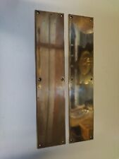 Vintage brass door for sale  BOLTON