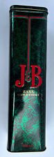 J & B Rare Scotch Whiskey Metal Tin-Empty, Made in England Clean Collectible for sale  Shipping to South Africa