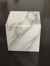 Cubo marmo calacata usato  Carrara