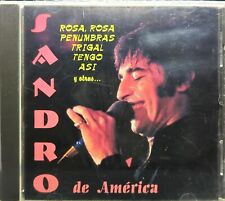 Sandro de América - Rosa Rosa, Penumbras, Trigal, Tengo, Asi y otras (1994, CD) segunda mano  Iztapalapa - Paseos de Churubusco