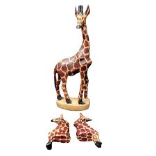 Giraffe hand carved for sale  Aiken