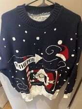mens xmas christmas jumpers for sale  HALIFAX