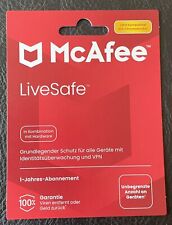 Mcafee livesafe antivirus gebraucht kaufen  Ibbenbüren