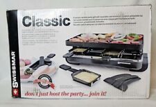 Descripción del producto Swissmar Classic 8 personas parrilla raclette 77040 negra segunda mano  Embacar hacia Mexico