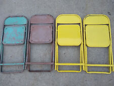 Kids HAMPDEN Folding Chairs Vintage Metal Card Table Mid Century Retro U CHOOSE for sale  Shipping to South Africa