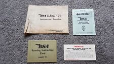 Bsa dandy instruction for sale  NUNEATON