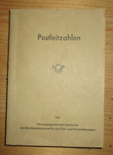 Postleitzahlen buch 1961 gebraucht kaufen  München