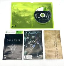 Skyrim: The Elder Scrolls V (Xbox 360, 2011) Early Print VGC CIB MAPA MANUAL L@@K comprar usado  Enviando para Brazil