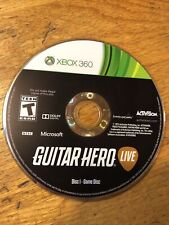 Guitar Hero Live (Microsoft Xbox 360, 2015) somente disco comprar usado  Enviando para Brazil