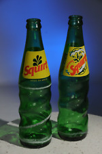 TWO VINTAGE 12 OZ SODA BOTTLE / SQUIRT / MEXICO 1970's for sale  Shipping to South Africa