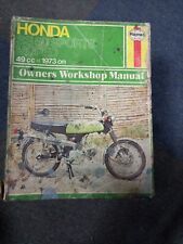 Haynes honda ss50 for sale  BILSTON