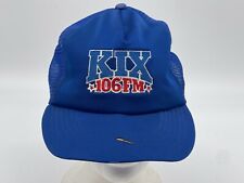 Usado, Chapéu antigo Kix 106 FM rádio chapéu Memphis 79s 80s RÁDIO RURAL BONÉ CAMINHONEIRO SNAPBACK comprar usado  Enviando para Brazil