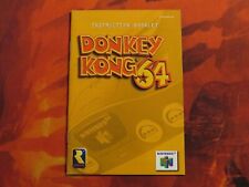 Usado, Donkey Kong 64 manual Nintendo 64 livreto de instruções raro comprar usado  Enviando para Brazil