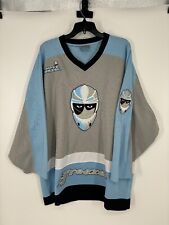 German Hamburg Freezers Hockey Jersey Mens Size XL Stitched Embroidered Blue for sale  Shipping to South Africa