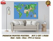 Super mario map for sale  Shipping to Canada