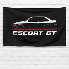 Bandeira presente de aniversário 3x5 pés entusiastas de carros Ford Escort GT 1993-1996 comprar usado  Enviando para Brazil