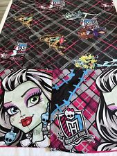 Monster High Curtain 64"" x 40"" bolsillo de varilla rosa/negro con fundas de almohada adicionales segunda mano  Embacar hacia Argentina