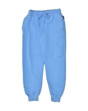 BENCH Mens Graphic Tracksuit Trousers Joggers Large Blue Cotton AU15 for sale  Shipping to South Africa