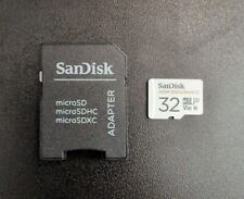 Cartão/adaptador micro SD SanDisk alta resistência 32GB, usado comprar usado  Enviando para Brazil