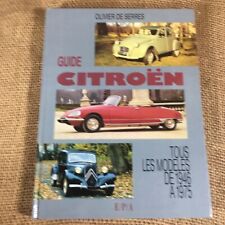 French guide citroën for sale  Haddon Heights