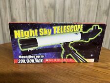Used, Night Sky Telescope By Scholastic 20x 30x 40x Magnification Vintage for sale  Shipping to South Africa