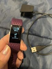 Pulseira Fitbit Charge 2 frequência cardíaca fitness funcionando (CARREGADOR INCLUÍDO) comprar usado  Enviando para Brazil