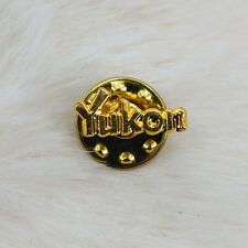 Small Yukon Gold Tone Spellout Souvenir Lapel Pin for sale  Shipping to South Africa