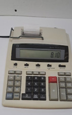Ite CEC0195 12 dígitos, tamanho de mesa 2 cores, calculadora de impressão com tela LCD comprar usado  Enviando para Brazil