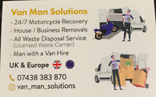 Man van removals for sale  LONDON